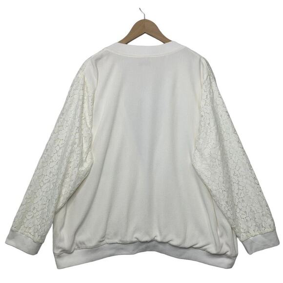 Christopher & Banks Full Zip Lightweight Jacket Womens Plus 20 22W 2X NWT $65 - Picture 7 of 9